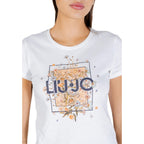 Liu Jo White Cotton T-Shirt