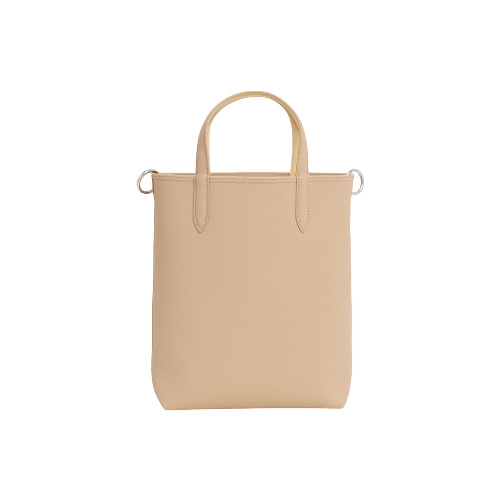 Lacoste Beige Leather Handbag