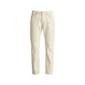 Jeckerson White Elastane Skinny Pants