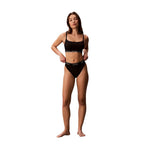 Calvin Klein Jeans Black Recycled Polyester Swim Briefs