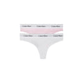Calvin Klein Underwear White Cotton Pantie