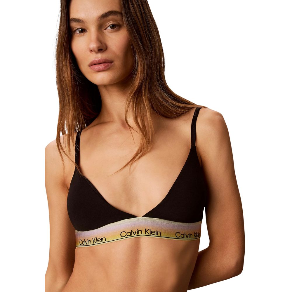 Calvin Klein Underwear Black Cotton Bra