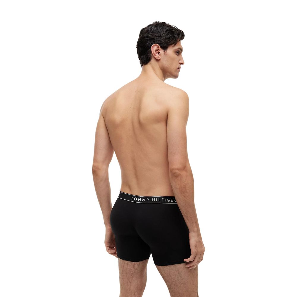 Tommy Hilfiger Black Cotton Boxers