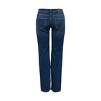 Only Blue Cotton Bootcut Jeans