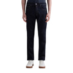 Replay Blue Cotton Relaxed Fit Jeans