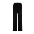 Morgan De Toi Black Polyester Casual Pants