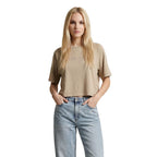 Replay Beige Cotton T-Shirt