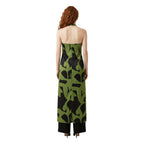 Replay Bicolor Viscose Long Dress