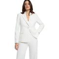 Morgan De Toi White Polyester Blazer