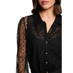 Morgan De Toi Black Polyester Sweater