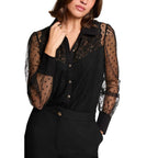 Morgan De Toi Black Polyester Sweater