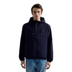 Replay Blue Polyester Shell Jacket