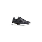 Guess Gray Leather Athletic Sneakers
