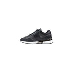 Guess Gray Leather Athletic Sneakers