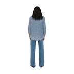 Only Light Blue Cotton Blouse