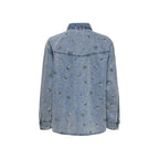 Only Light Blue Cotton Blouse
