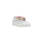 PINKO White Leather Sneakers