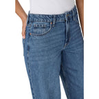 Only Blue Cotton Relaxed Fit Jeans