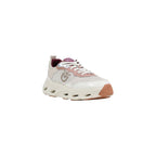 PINKO Beige Leather Chunky Sneakers