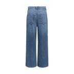 Only Blue Cotton Relaxed Fit Jeans