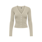 Only Beige Viscose Cardigan