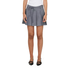 Only Gray Recycled Polyester Mini Skirt