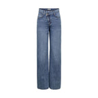 Only Blue Cotton Relaxed Fit Jeans