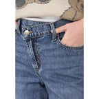 Only Blue Cotton Relaxed Fit Jeans