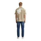 Only & Sons Beige Viscose Shortsleeve Shirt