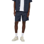 Only & Sons Blue Cotton Bermuda Shorts