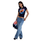 Desigual Blue Cotton T-Shirt