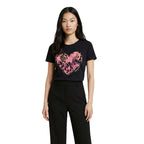 Desigual Black Cotton T-Shirt