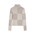 Desigual Beige Viscose Turtleneck