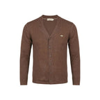 Gianni Lupo Brown Viscose Cardigan