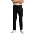 Gianni Lupo Black Polyester Skinny Pants