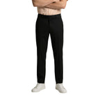 Gianni Lupo Black Polyester Skinny Pants