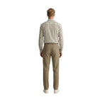 Gianni Lupo Beige Polyester Skinny Pants