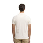 Barbour Cream Cotton Polo Shirt