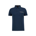 Barbour Blue Cotton Polo Shirt