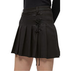 Karl Lagerfeld Black Polyester Mini Skirt