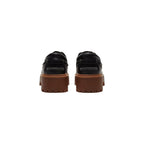 Timberland Black Leather Platform Pumps