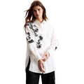 Desigual White Cotton Blouse