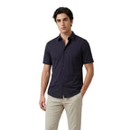 Armani Exchange Blue Polyamide Shortsleeve Shirt