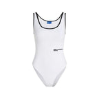 Karl Lagerfeld White Cotton Bodysuit