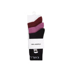 Karl Lagerfeld Pink Cotton Socks