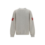 Off-White Gray Cotton Sweatshirt
