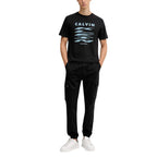 Calvin Klein Jeans Black Cotton Casual Pants