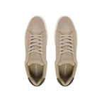 Calvin Klein Jeans Gray Leather Low Top Sneakers