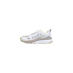 EA7 Emporio Armani White Polyester Athletic Sneakers