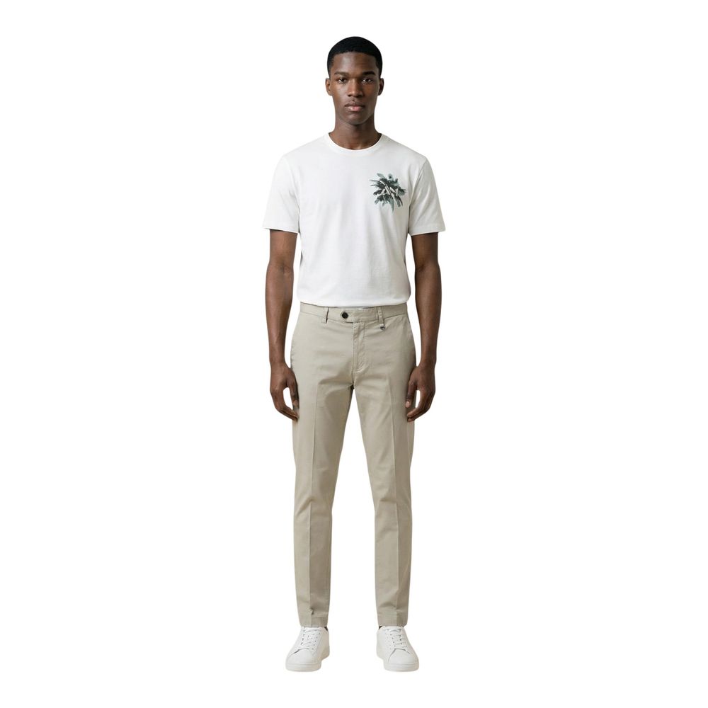 Antony Morato Beige Cotton T-Shirt